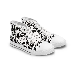 Schwarze Ivy High Top Sneakers für Damen – Stylisch & Fun