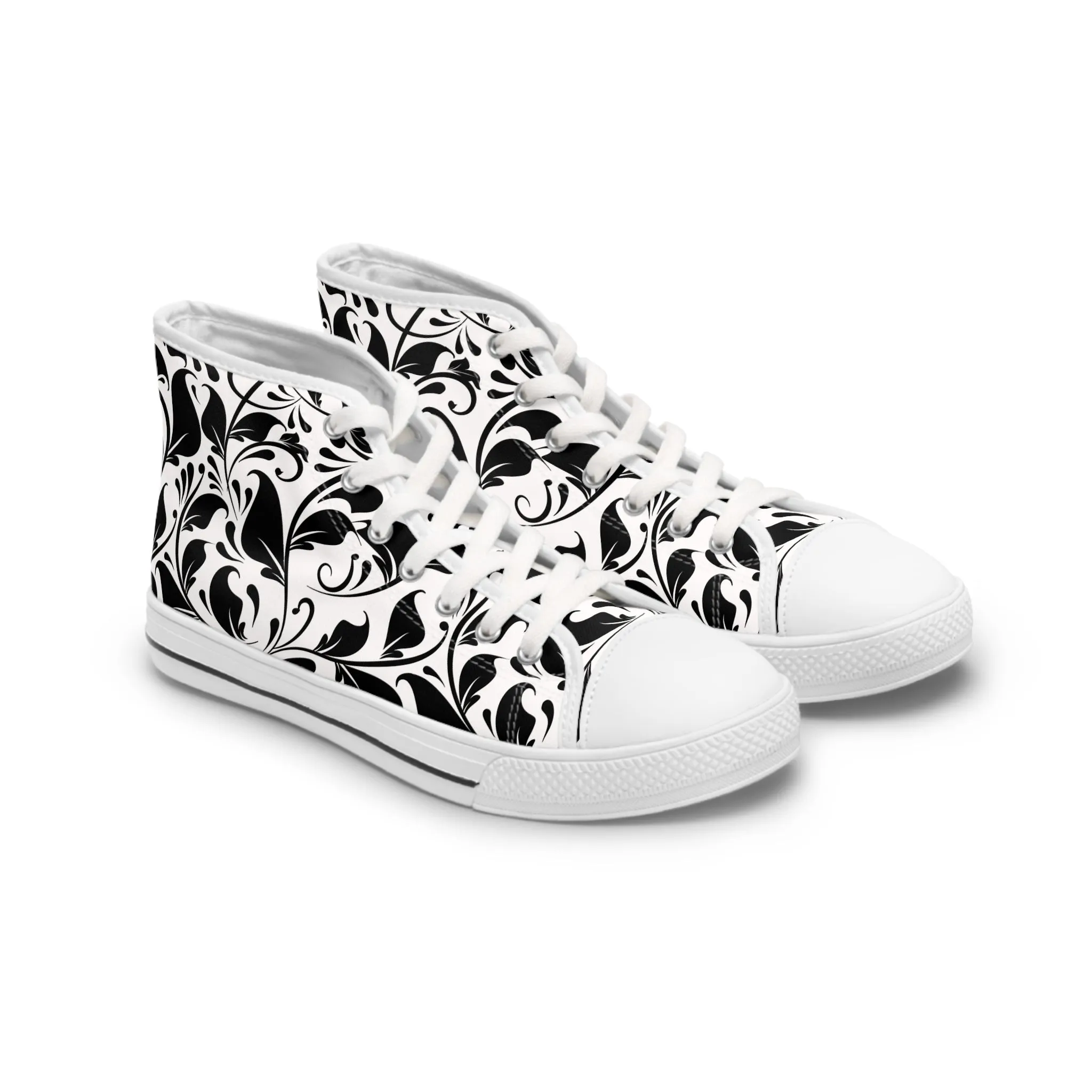 Schwarze Ivy High Top Sneakers für Damen – Stylisch & Fun