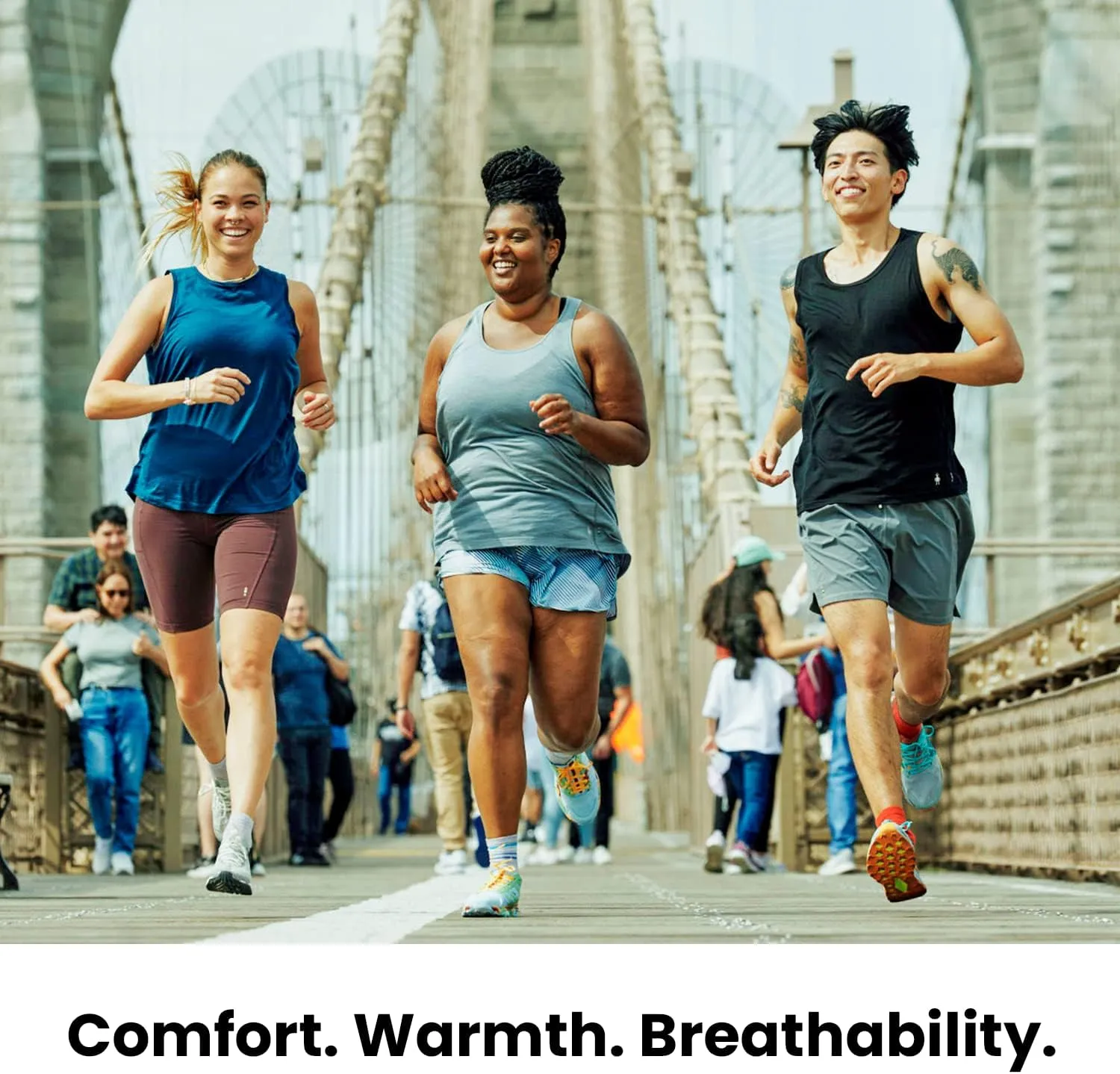 Smartwool Everyday Light Cushion Merino Wool Hudson Trail Crew Socks for Men and Women