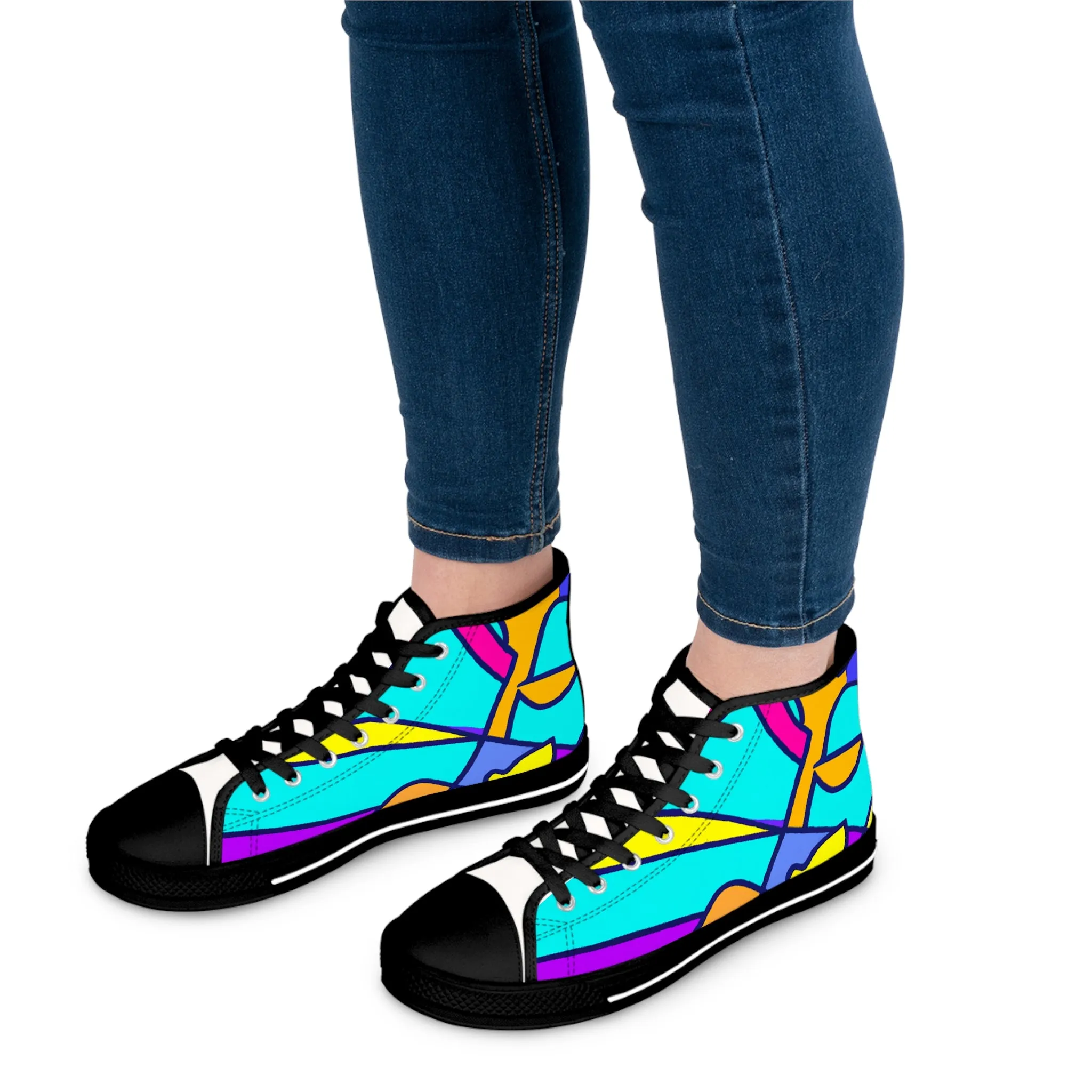 Sparkle Sidewalk. - high top