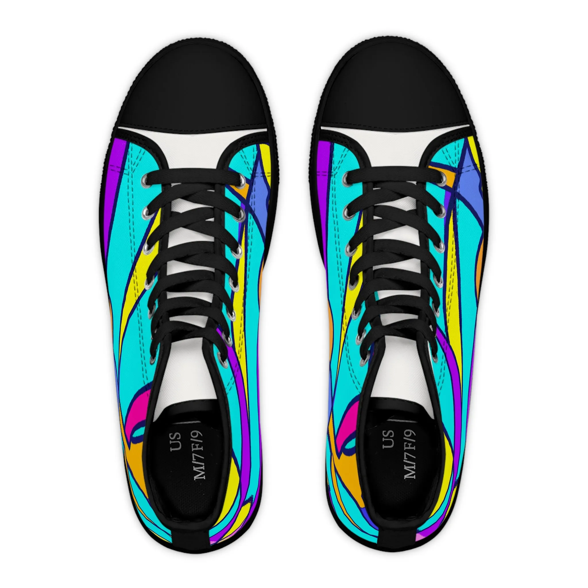 Sparkle Sidewalk. - high top