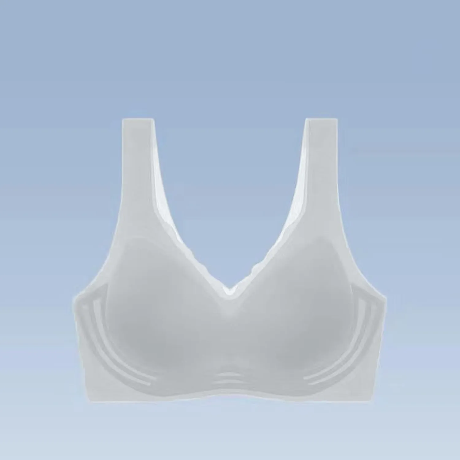 Sports Bra for Women Padded Full Coverage Workout Fitness Bras Wireless Plus Size Medium Support Bralettes