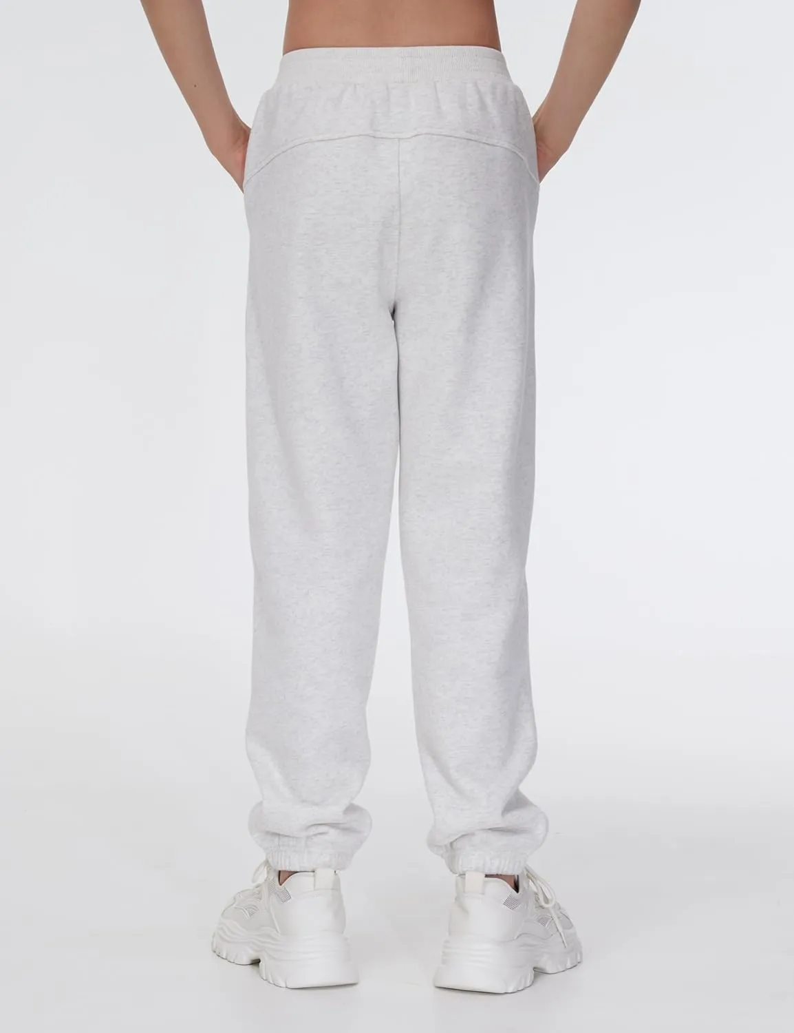 THE GYM PEOPLE Girl's Fleece Tapered Workout Sweatpants Warm Soft Athletic Joggers Pants with Pockets