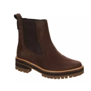 Timberland Courmayeur Valley Chelsea Boots Size 7 Brown