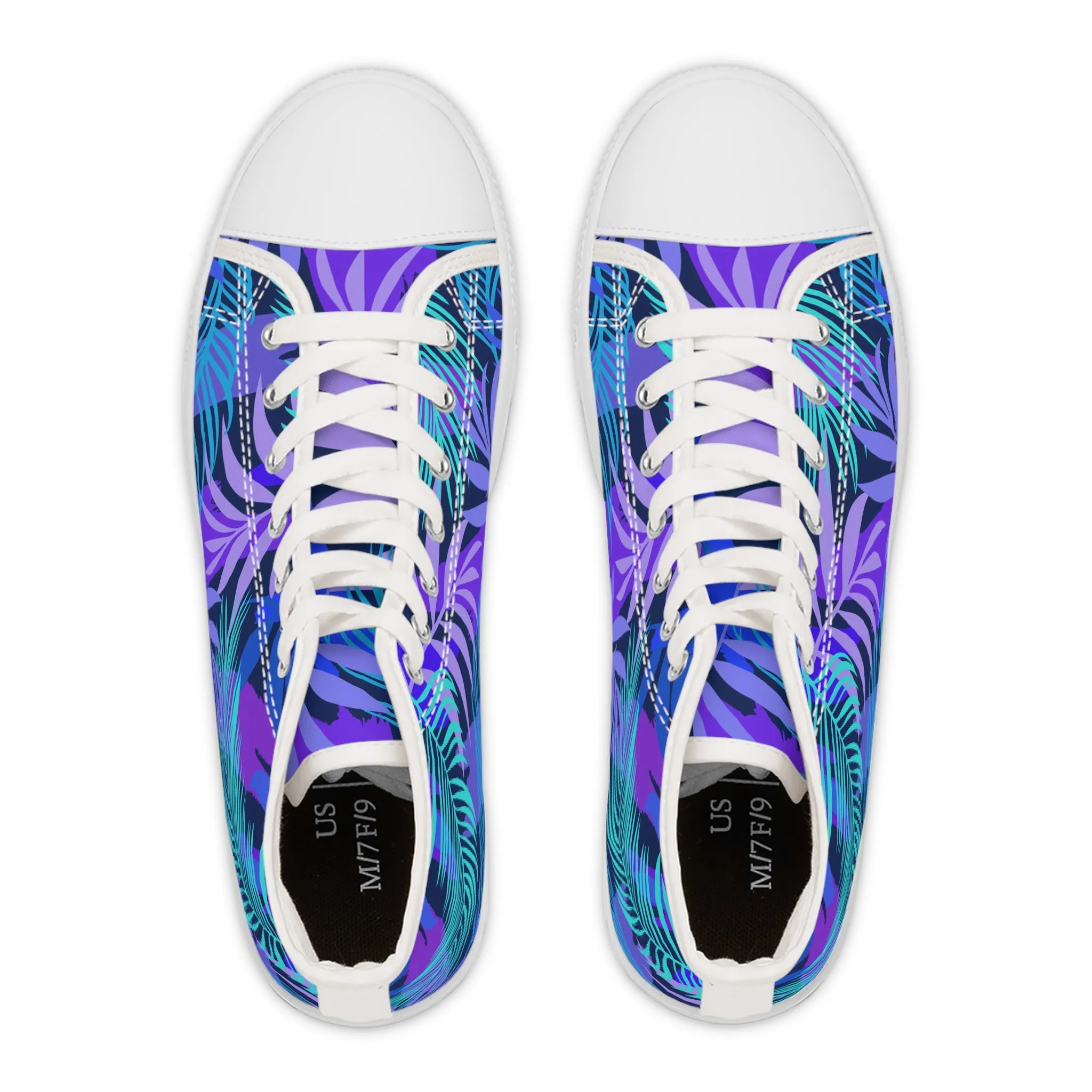 Tropical Trip High Top Sneakers für Damen – Stylisch & Fun