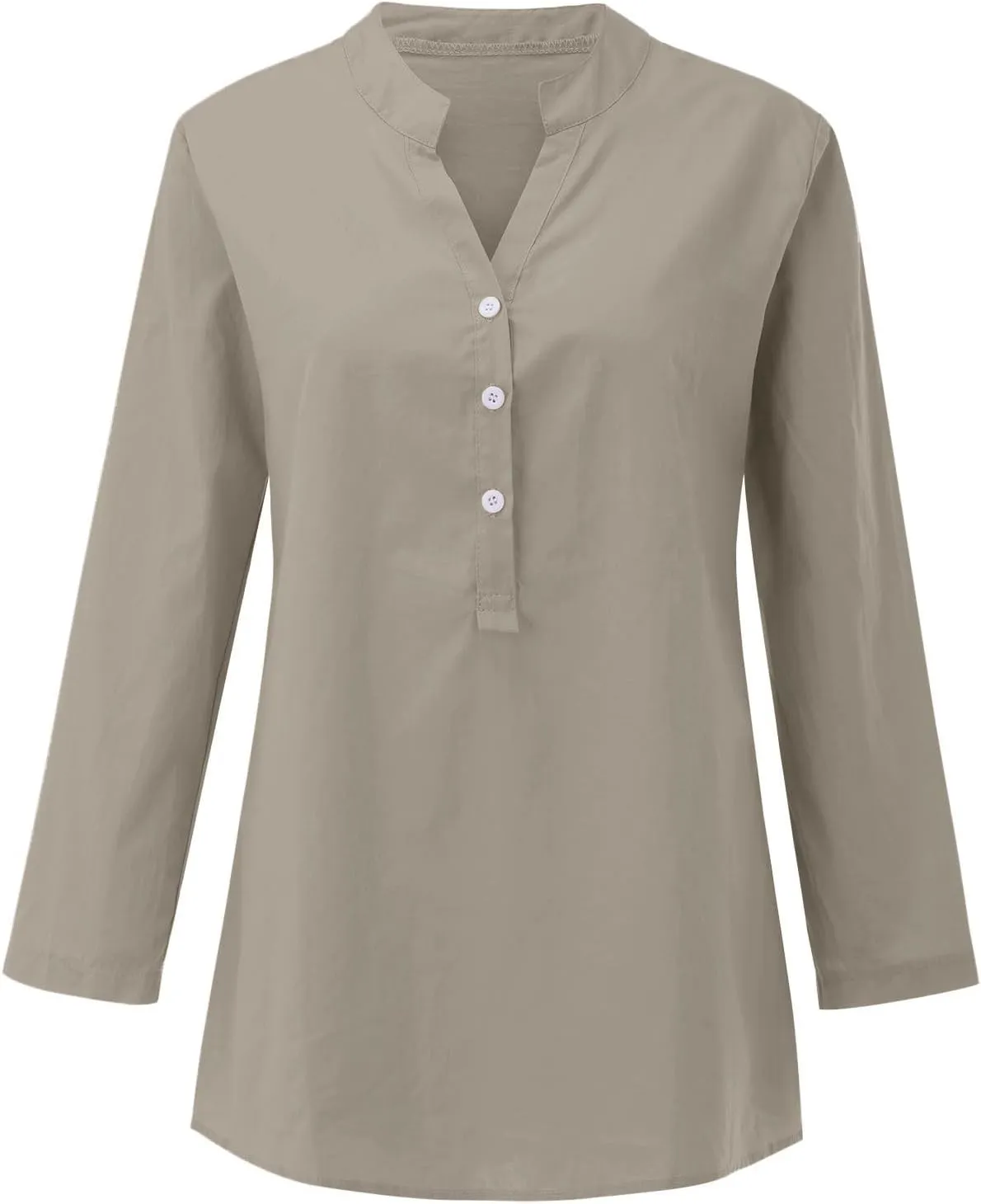 Women Short Sleeve Cotton Linen Shirts Casual V Neck Trendy Dressy T-Shirt Floral Loose Fit Summer Tee Tops