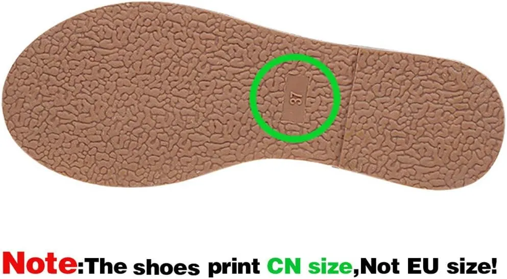 Womens Bohemian Flat Sandals Elastic Ankle Strap Dressy Summer Shoes Comfortable Beach Walking Slides Lightweight Casual Outdoor Footwear Orthopedic Shoes for Women