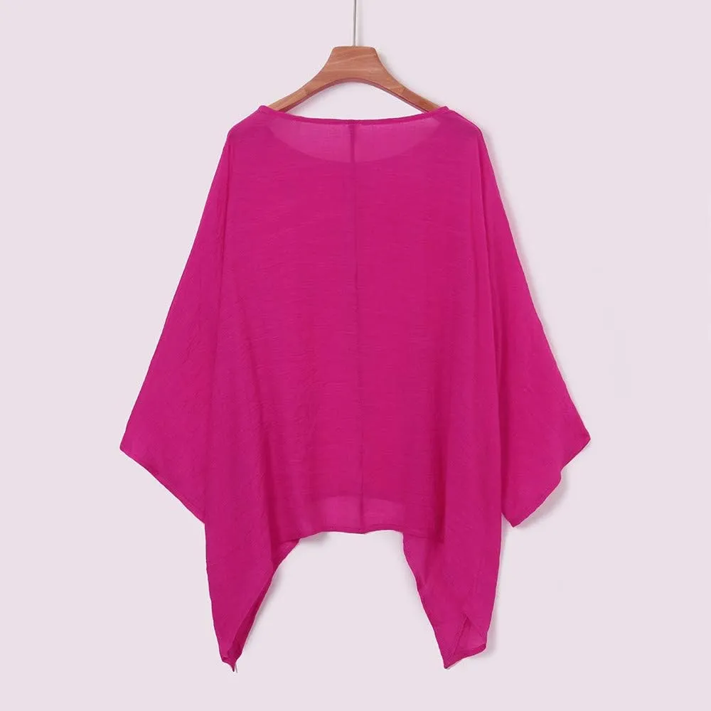 Womens Buttons Cotton Linen Short Sleeve Tops Summer Cute Casual Oversized Blouses Top V Neck Loose Fit Tshirt