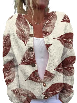 Womens Plus Size Cardigan Sweater Chunky Button Lightweight Casual Long Sleeve Winter Fall Sweater Tops