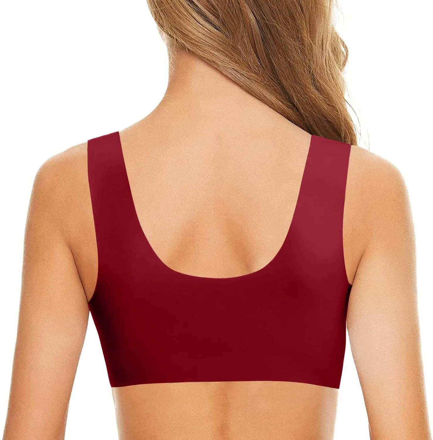 Womens Sports Bras Tank No Underwire Padded Bra Comfortable High Support Active Yoga Bra Bralettes