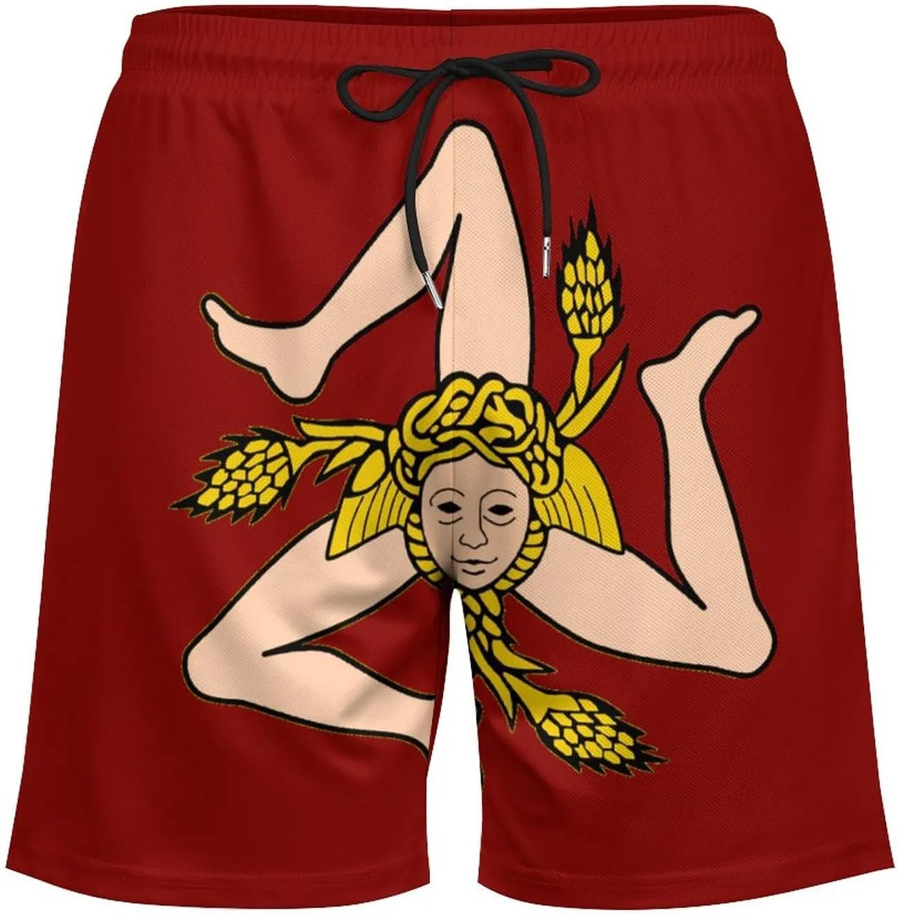 Zakqeik Men's Summer Texas Flag Swim Trunks Quick Dry Surf Boardshorts Bathing Suit Shorts with Pockets
